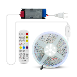 Kerr Smart RGBIC Addressable LED Strip Lights, 16million Colors, Color Changing & Segmented Sections, Tuya Ble & WiFi Support. Music Sync, App & Voice Control with Alexa & Google Assistant Compatibility. 5M