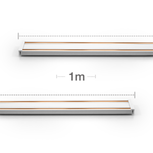 Kerr 5mm Surface Magnetic Track White/Black.